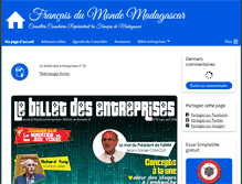 Tablet Screenshot of francaisdumonde-madagascar.com